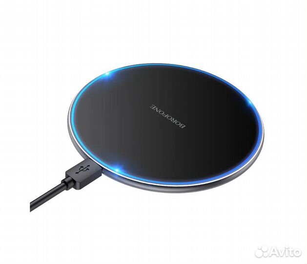Беспроводная зарядка 15W мощная borofone BQ3PRO
