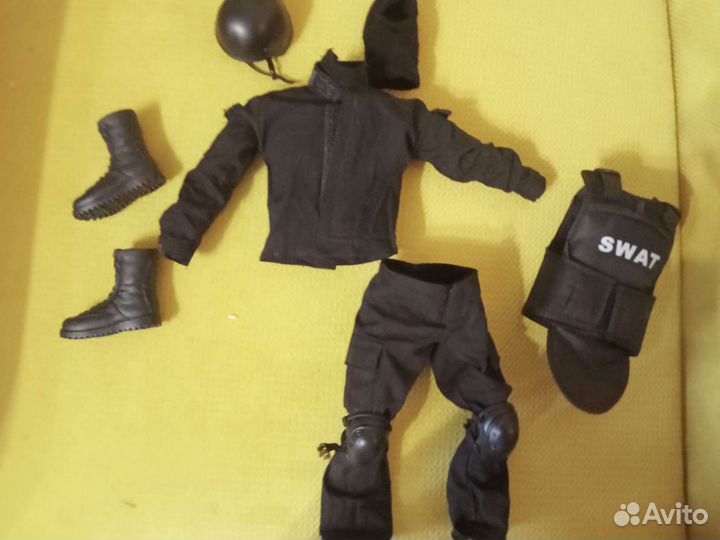 Солдатик гибкий на шарнирах swat