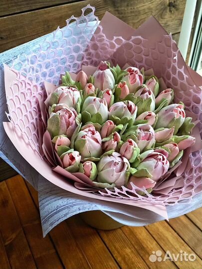 Зефирные тюльпаны