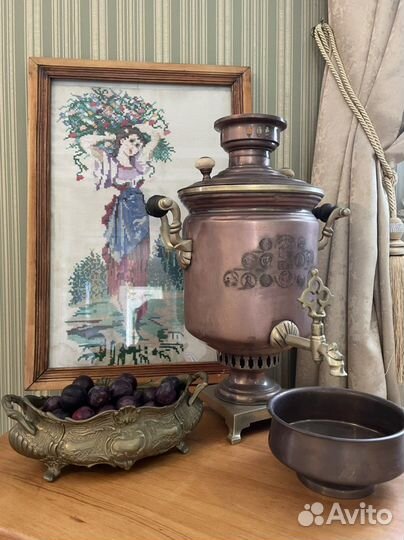 Самовар на дровах царский