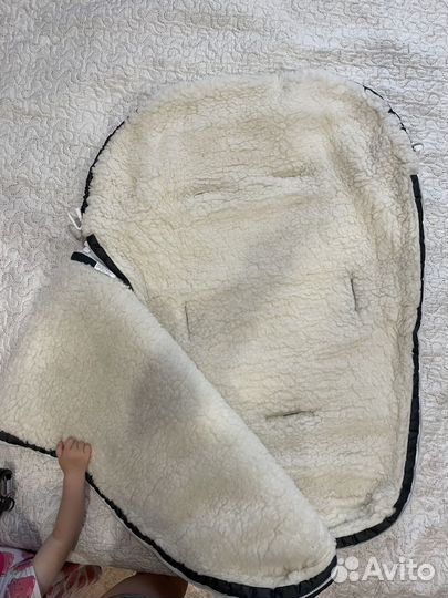 Зимний конверт в коляску