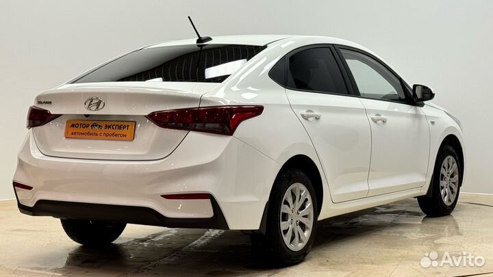 Hyundai Solaris 1.4 AT, 2018, 120 000 км