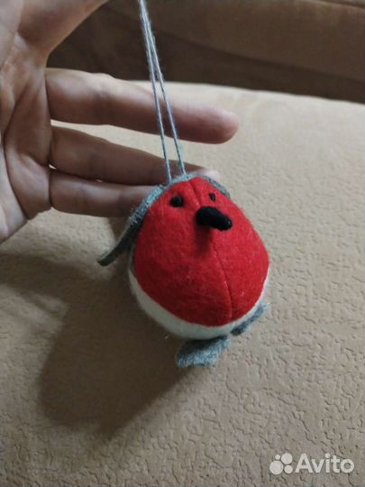 Игрушка новогодняя икея, снегири