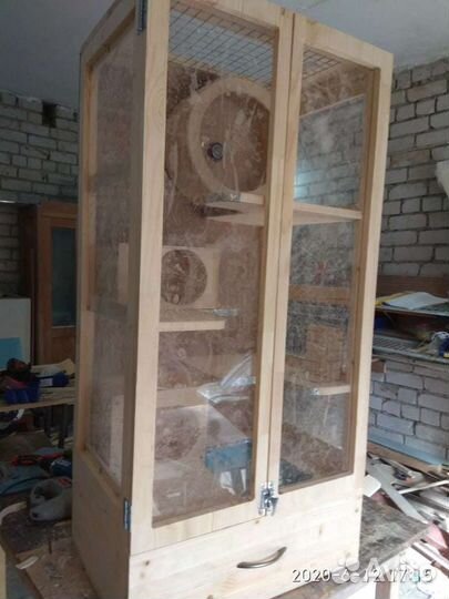 Витрина для шиншиллы, морской свинки и других