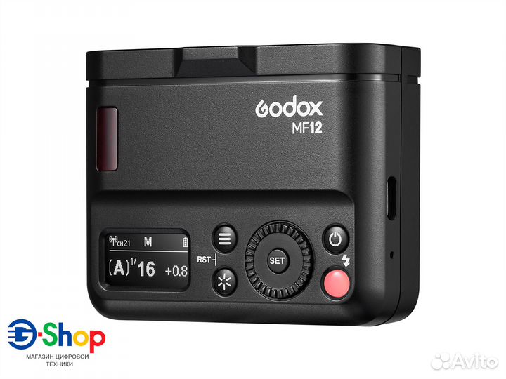 Комплект импульсных вспышек Godox MF12-K2 2шт