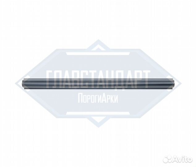 Порог Элантра 3 XD левый