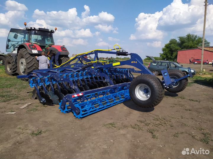 Борона Ростовский Завод Сельхозмашин АГЛ-6, 2024