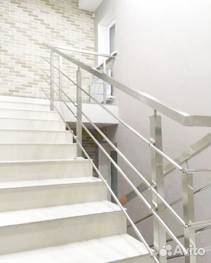 Перила, поручни из нержавеющей стали
