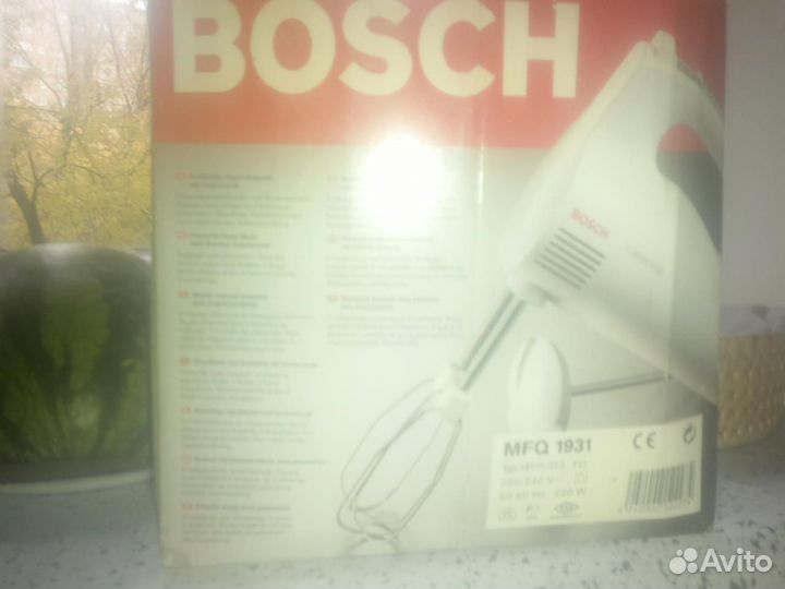 Миксер bosch MFQ 1931 TurboFixx