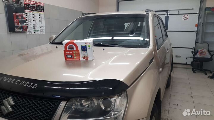 Сигнализация с автозапуском старлайн