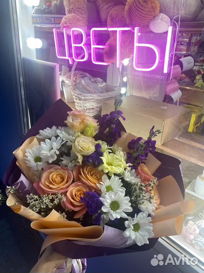 Букет цветов готовый