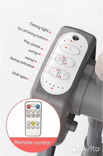 Детская кроватка люлька трансформер с маятником