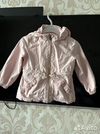 Парка летняя на девочку, 92