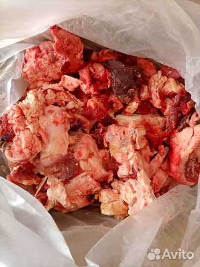 Обрезь говяжья для собак