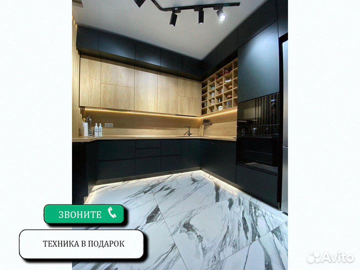 Кухонный гарнитур в новостройку за 3 дня