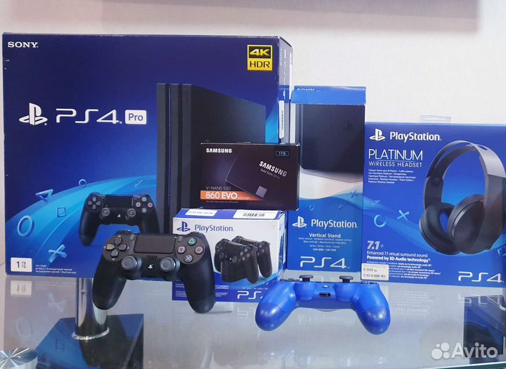 Sony playstation PS4 Pro / SSD Samsung EVO 860