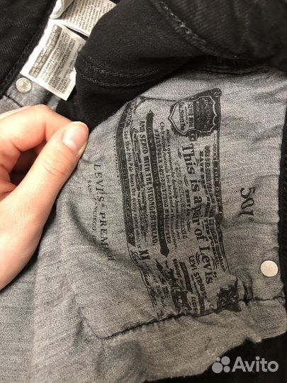 Джинсы levis 501