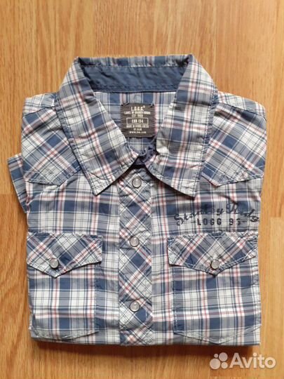 Рубашка h&m на рост 134