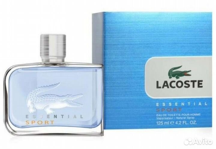 Lacoste essential sport 125ml лакост эсеншл спорт