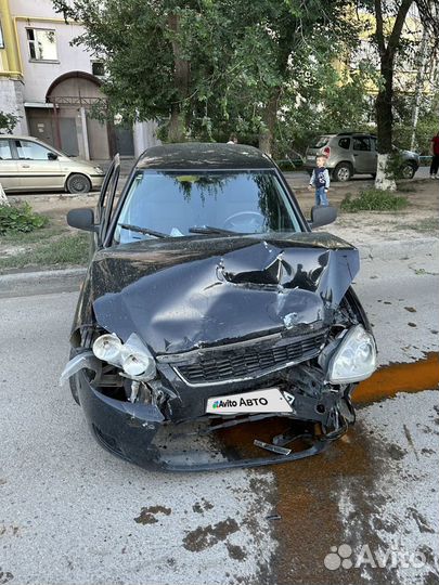 LADA Priora 1.6 МТ, 2010, битый, 210 000 км