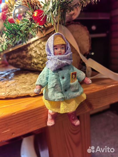 Игрушки из ваты ручной работы