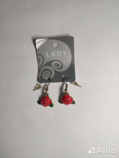 Серьги бижутерия Lady Collection