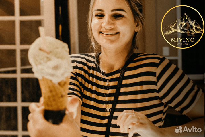 Присоединяйтесь к сети мороженого mivino