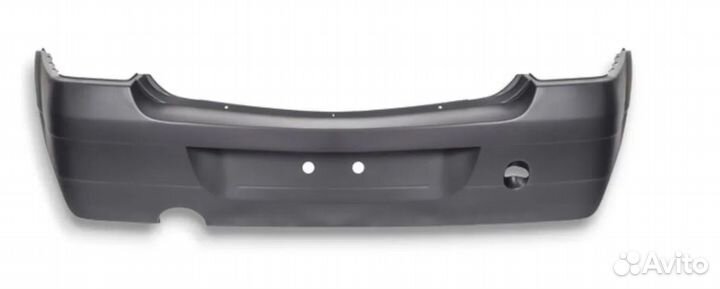 Задний бампер на renault logan 1