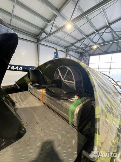 Аэролодка Пиранья-4 на коверне