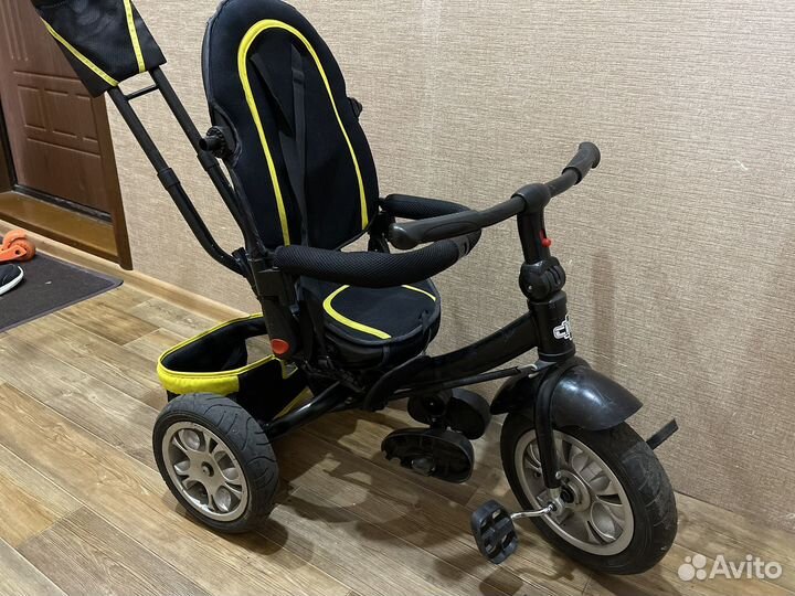 Трехколесный велосипед коляска