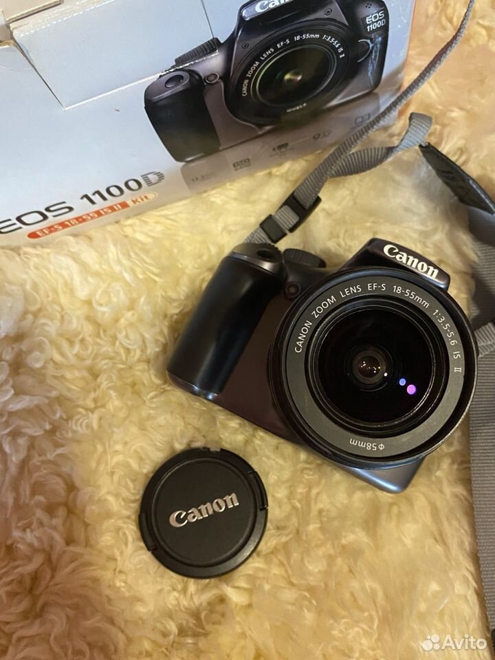 Фотоаппарат canon 1100d kit