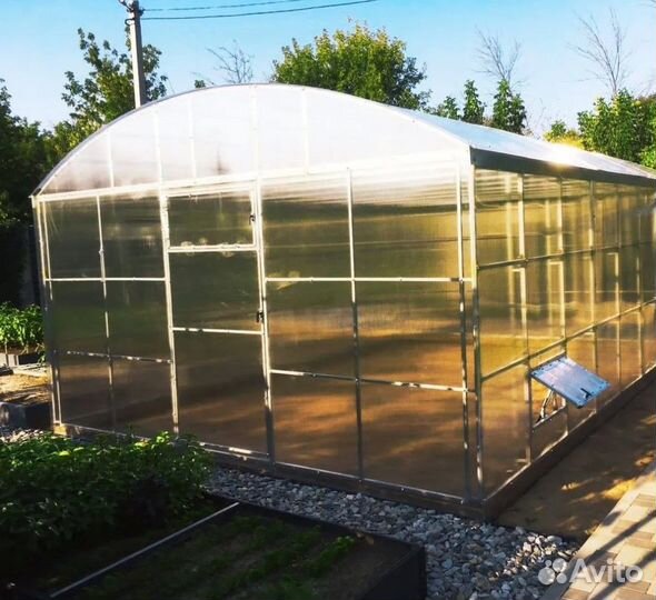 Широкая теплица 12 м
