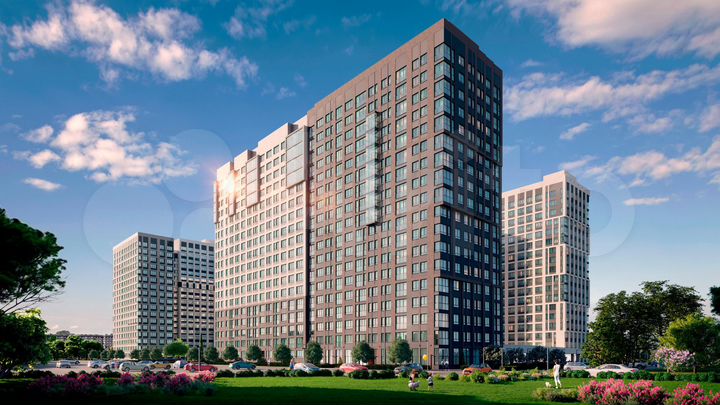 2-к. квартира, 68,7 м², 15/18 эт.