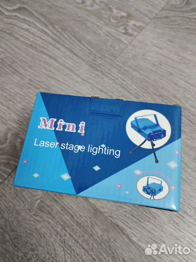 Лазерный светодиодный проектор Диско шар