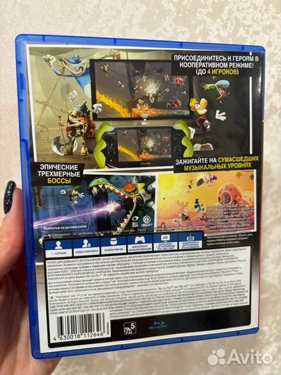 Rayman Legends русская озвучка ps4