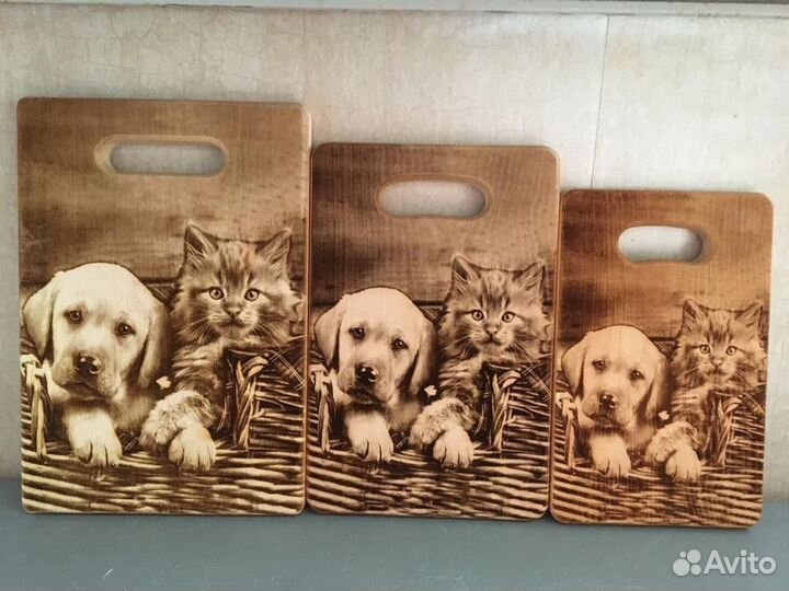 Доска разделочная из кедра