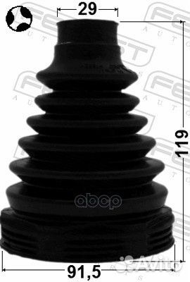 Пыльник шрус внутренний комплект 91.5X119X29 29