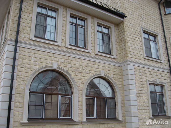 Фасад из камня