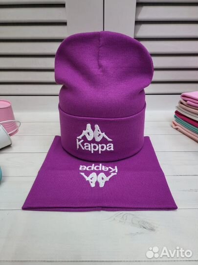 Шапка+снуд на осень