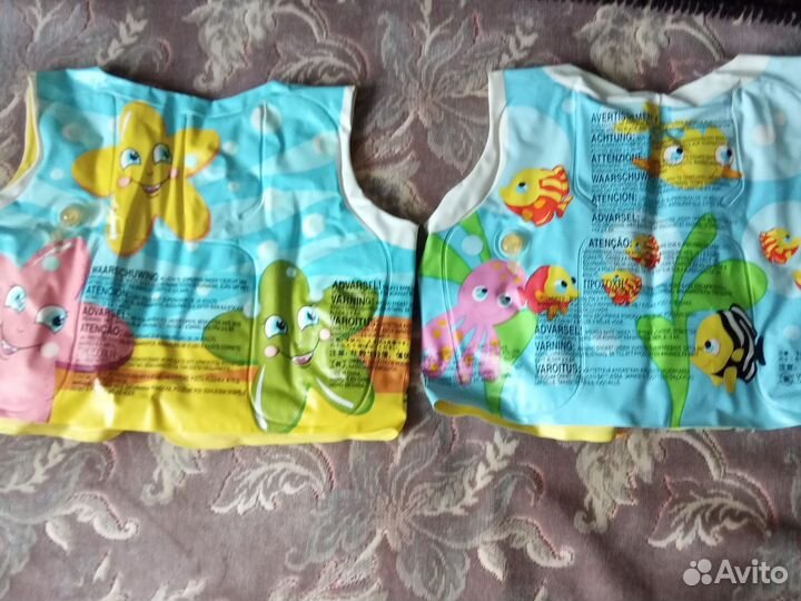 Спасательный жилет надувной детский