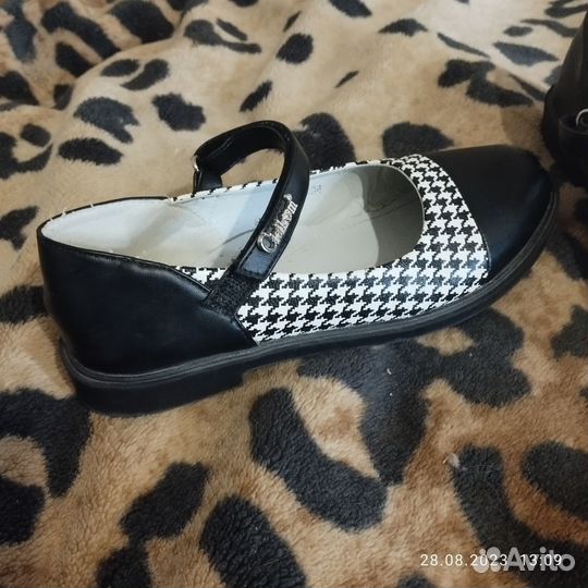 Туфли школьные 34