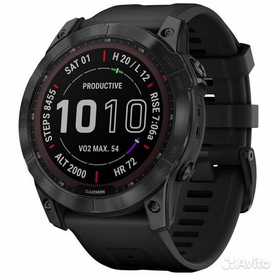 Garmin fenix 7 sapphire solar titanium