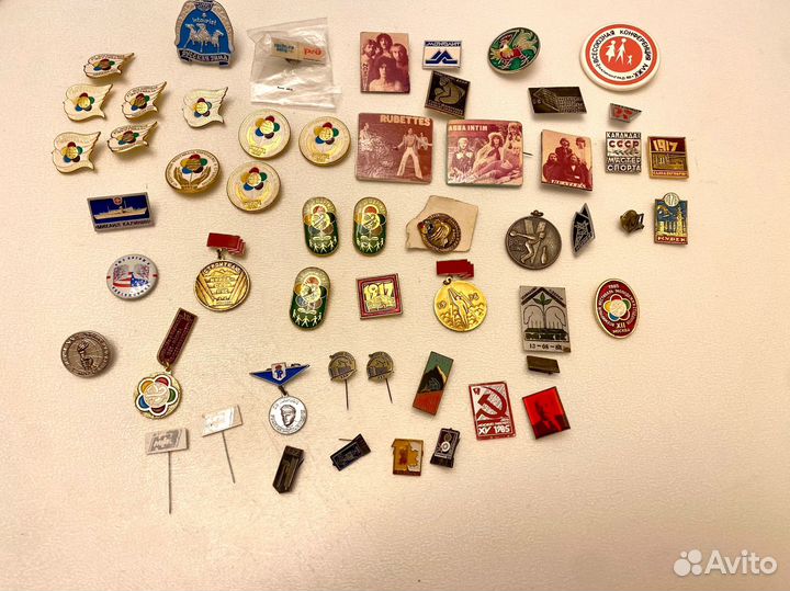 Значки медали