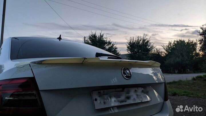 Спойлер Octavia a7 в стиле bmw м4