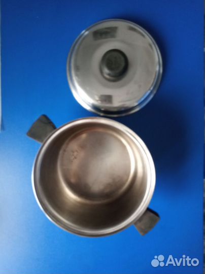 Кастрюля 1,2 литра нержавейка СССР