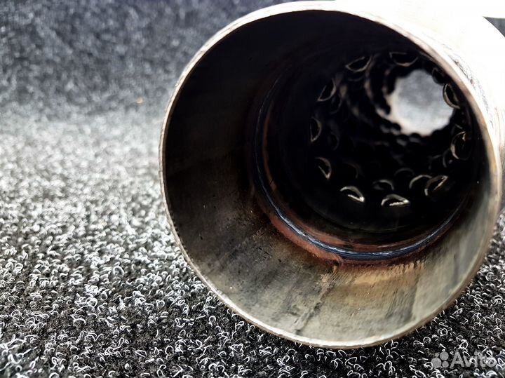 Резонатор спортивный направленный прямоточный 63мм