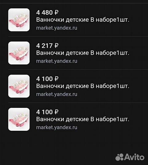 Складная ванночка