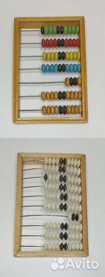 Счеты деревянные СССР детские