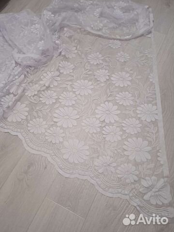 Тюль плотный новый