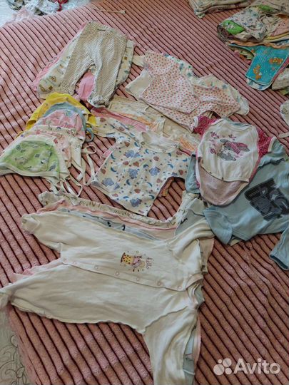 Детские вещи пакетом для девочки с рождения